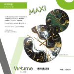 OROLOGIO PARETE MDF ACRYLIC D.80 MARBLE 2 SOG.ASS. ART.1163/01