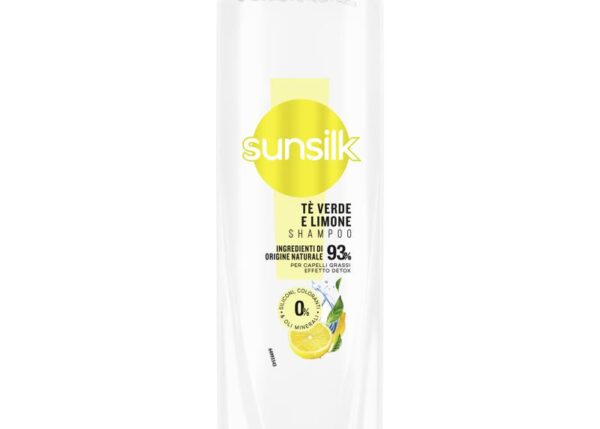 SUNSILK SHAMPOO 250ML DETOX TVERDE E LIMONE