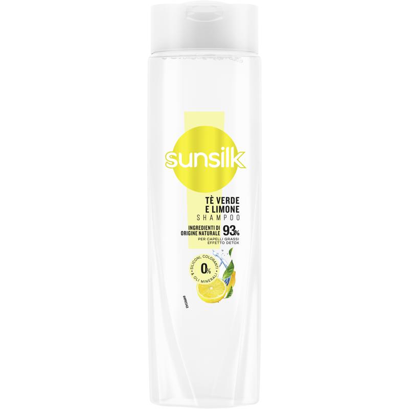 SUNSILK SHAMPOO 250ML DETOX TVERDE E LIMONE SUNSILK SHAMPOO 250ML DETOX TVERDE E LIMONE