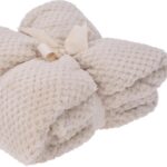 COPERTA PLAID 130X170CM CREMA ART.HZ1011940