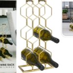 PORTABOTTIGLIE METALLO ORO 8PZ ART.C37880420