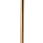 CANDELIERE FERRO 33CM ORO ART.A67101470
