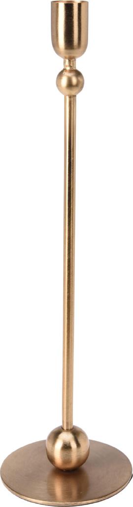 CANDELIERE FERRO 33CM ORO ART.A67101470 CANDELIERE FERRO 33CM ORO ART.A67101470