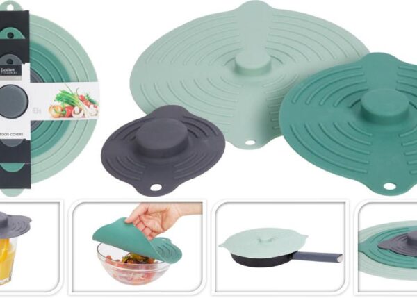 COPERCHIO SILICONE SET 3PZ ART.170492480