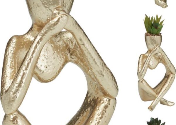 FIGURA PENSATORE ORO 11CM 3ASS ART.ADB210170