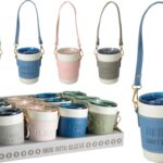 TAZZA MUG 420ML C/TRACOLLA E TAPPO 4ASS ART.Q08000030