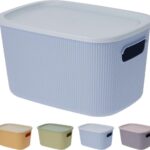 CONTENITORE C/COPERCHIO PP 26X18CM 4 ASS. ART.030002220