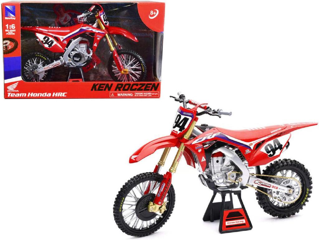 HONDA CRF450R HRC TEAM KEN ROCZEN N.94 SCALA 1:6 ART.49693 HONDA CRF450R HRC TEAM KEN ROCZEN N.94 SCALA 1:6 ART.49693