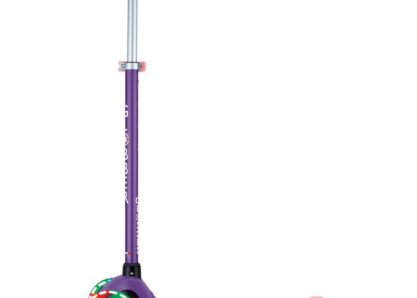 GLOBBER MONOPATTINO TRE RUOTE LUMINOSE PER BAMBINI PLUS LIGHT - VIOLA ART.IDD439-610