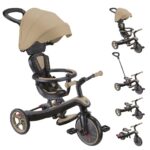 GLOBBER TRICICLO EXPLORER TRIKE 4IN1 DELUXE PLAY - SABBIA ART.IDD634-231