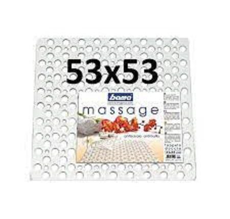 TAPPETO DOCCIA 53X53CM BIANCO 70100 $