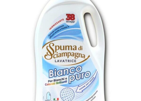 SPUMA DI SCIAMPAGNA LAVATRICE 38 LAV. BIANCO PURO