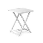 TAVOLO ARNO PIEGHEVOLE PLASTICA BIANCO 50X47X65CM