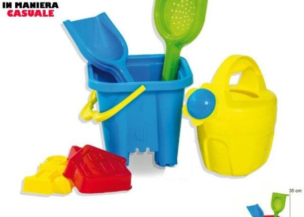 SET GIOCO $ MARE CASTELLO - SECCHIELLO + ACCESSORI