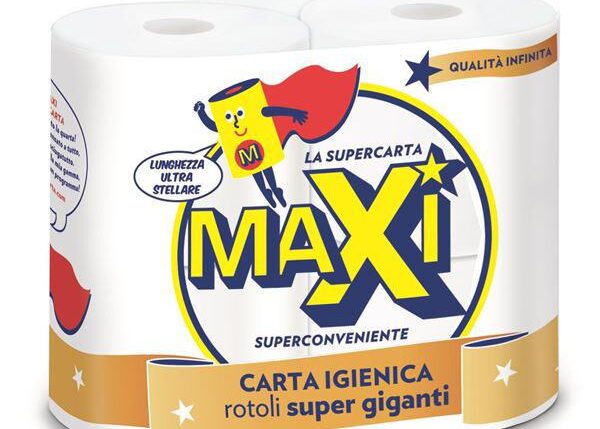 MAXI IGIENICA 4 ROTOLI 3V ORO