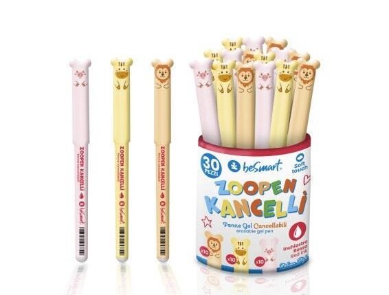 ZOOPEN KANCELLI' ROSSA IN BARATTOLO 30 PZ BE SMART ART.00300248