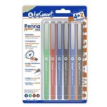 PENNE ROLLER BLISTER 4+2 OMAGGIO RA5 4 COL. ASS. BE SMART ART.00300268