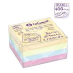 CUBE NOTES PASTEL 400FF 7,6X7,6 CM 1/6/72 ART.00340014