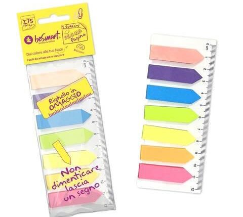 SEGNA PAGINA IN CARTA 175FF CON METRO 12X4,4 CM 1/20/480 ART.00340021