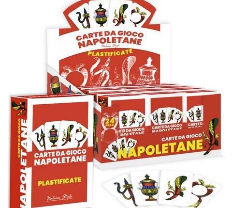CARTE DA GIOCO NAPOLETANE IN DISPLAY ART.00060556