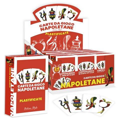 CARTE DA GIOCO NAPOLETANE IN DISPLAY ART.00060556 CARTE DA GIOCO NAPOLETANE IN DISPLAY ART.00060556