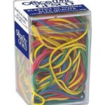 ELASTICI BARATTOLO 100 GR COL.ASSORTITI ART.01050230