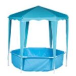 PISCINA ESAG. 90X90X90 C/GAZEBO $ 160 DIAMETRO BLU ART.2050491