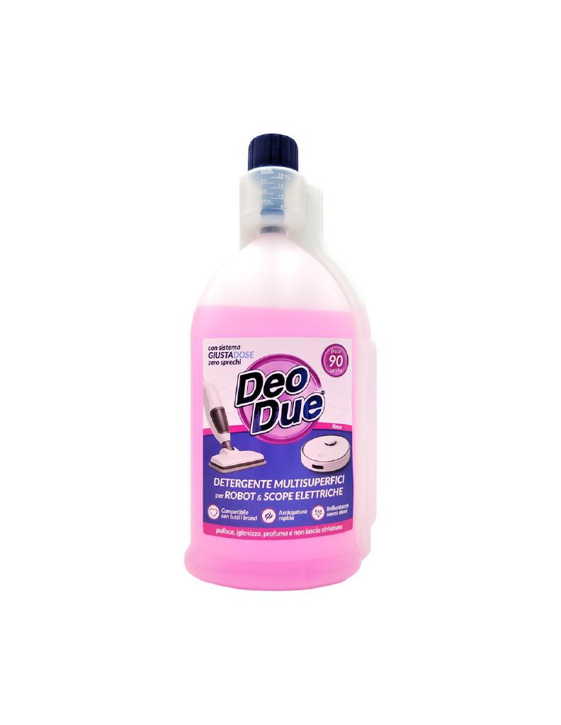 DEO DUE MULTISUPERFICIE 900ML PER ROBOT E SCOPE ELETTRICHE ROSA DEO DUE MULTISUPERFICIE 900ML PER ROBOT E SCOPE ELETTRICHE ROSA