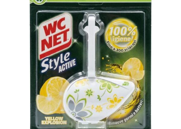 WC NET TAVOLETTA STYLE ACTIVE YELLOW EXPLOSION