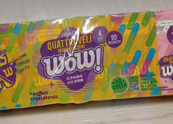 WOW FAZZOLETTI 4VELI 10X9PZ