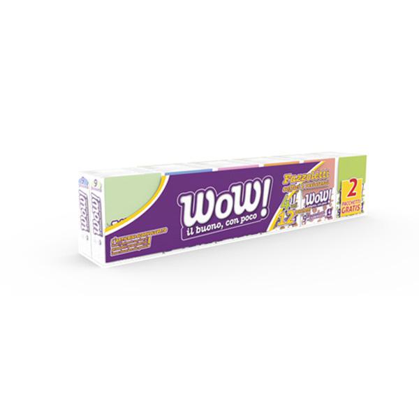 WOW FAZZOLETTI MINI 4VELI 10X9PZ WOW FAZZOLETTI MINI 4VELI 10X9PZ