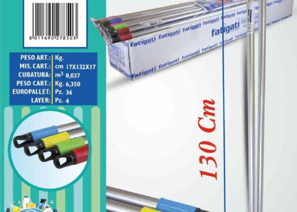 FATIGATI MANICO METALLO 1,30MT ART.27850