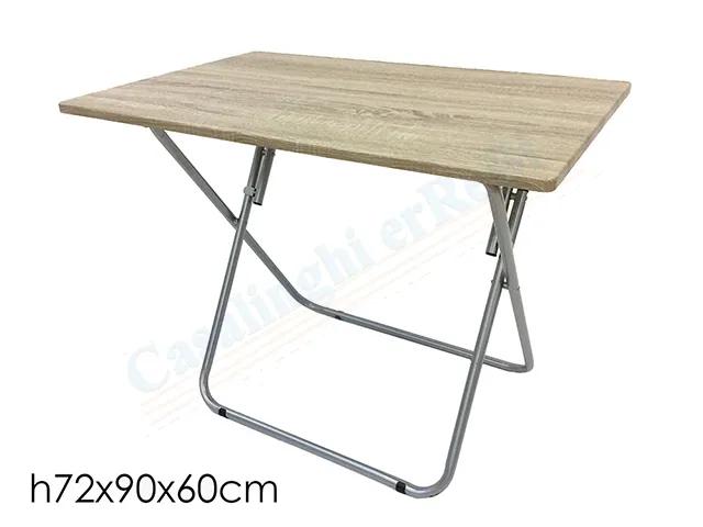 TAVOLO RETT 90X60CM PIEGHEVOLE ROVERE TAVOLO RETT 90X60CM PIEGHEVOLE ROVERE