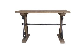 TAVOLO RETTANGOLARE LEGNO+METALLO CM120X50XH73 ART.15621 TAVOLO RETTANGOLARE LEGNO+METALLO CM120X50XH73 ART.15621