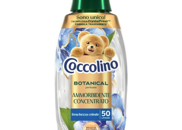 COCCOLINO AMMORBIDENTE CONC. BOTANICAL 750 ML X 50 LAV FRESCHEZZA CELESTE