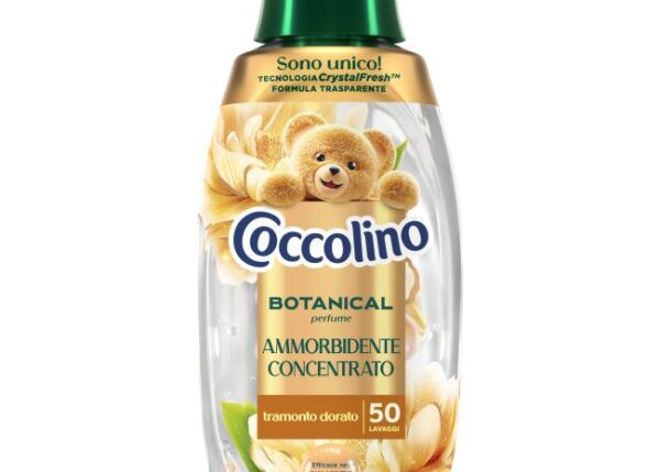 COCCOLINO AMMORBIDENTE CONC. BOTANICAL 750 ML X 50 LAV TRAMONTO DORATO