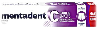 MENTADENT DENTIFRICIO 85 ML + 15 ML CARIE E SMALTO XXL