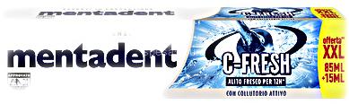 MENTADENT DENTIFRICIO 85 ML + 15 ML ALITO PURO XXL
