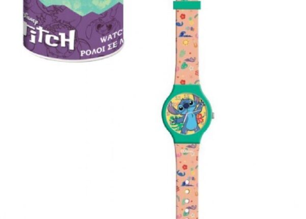 STITCH OROLOGIO ANALOGICO IN SCATOLA REGALO ART.564604