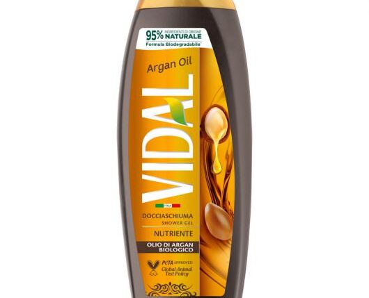 VIDAL DOCCIA 250ML ARGAN OIL