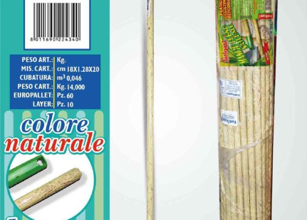 FATIGATI MANICO LEGNO VERNICIATO 130CM ART.22434