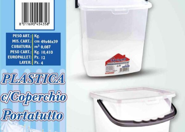 FATIGATI CONTENITORE C/COPERCHIO P/TUTTO 5LT ART.45435