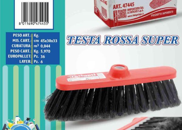 FATIGATI SCOPA MARINELLA TESTA ROSSA SUPER ART.47445