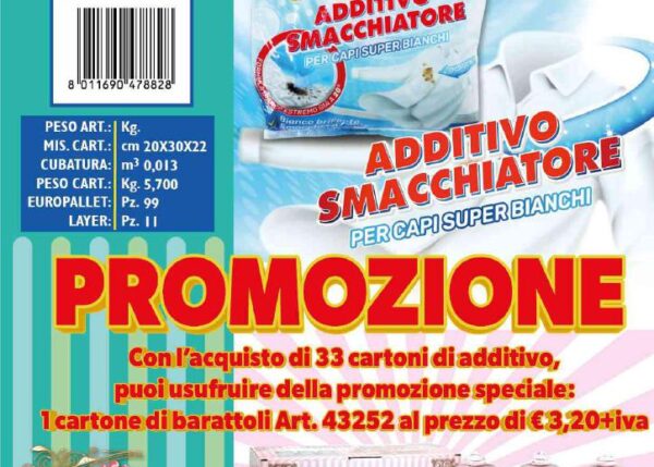 FATIGATI ADDITIVO LAVATRICE 500GR SBIANCA SBIANCA ART.47882