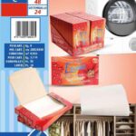 FATIGATI FOGLI EVUALA' X ASCIUGATRICE ROSSO IMPERIALE 12PZC ART.48604