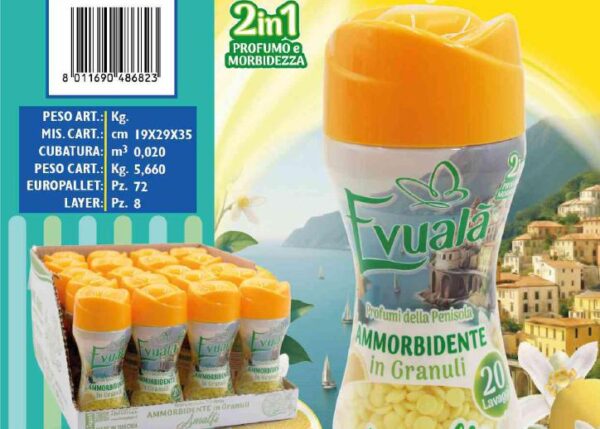 FATIGATI EVUALA' AMMORBIDENTE GRANULI 210GR AMALFI ART.48682