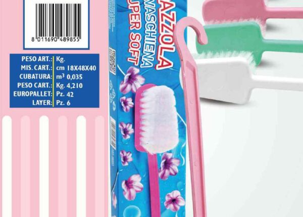 FATIGATI SPAZZOLA SOFT LAVASCHIENA SUPER ART.48985