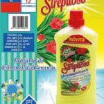 FATIGATI STREPITOSO LAVAPAVIMENTI 1LT CITRONELLA&GERAN ART.49084