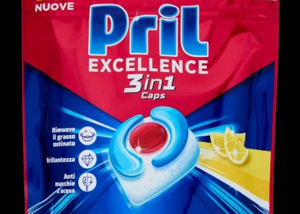 PRIL TABS EXCELLENCE 3IN1 20CAPS LIMONE