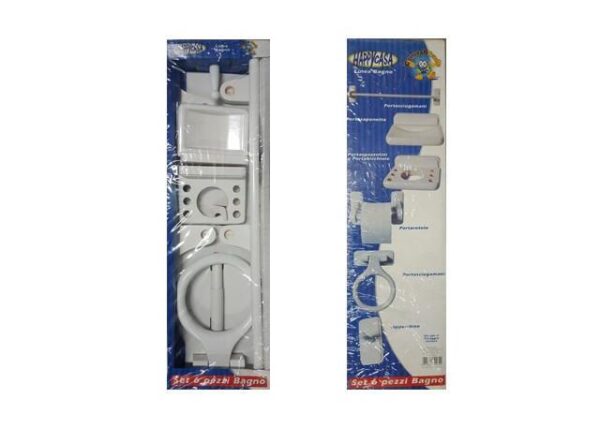 SET BAGNO 6PZ BIANCO 817301